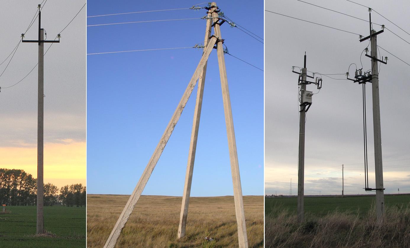 Применение опор ЛЭП